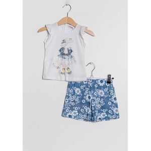 Mooi kleding setje voor kinderen - T-shirt en korte broek - 30 maanden