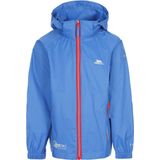 Trespass - Qikpac X - Kinder Regenjack - Blauw - Unisex