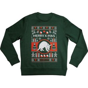Burgers' Zoo kersttrui aardvarken - maat L - uniseks