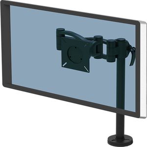 Fellowes Vista - Monitor arm - 1 scherm - Klem - Zwart
