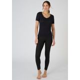 Damart - T-shirt met korte mouwen - Zwart - Thermolactyl Sensitive - Dames