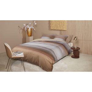 Kardol Millenial dekbedovertrek - Lits-Jumeaux XL - 260x200/220 - Steenrood