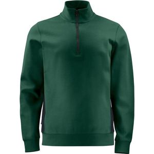 Projob Sweater met halve ritssluiting 642128 Woudgroen - Maat XL