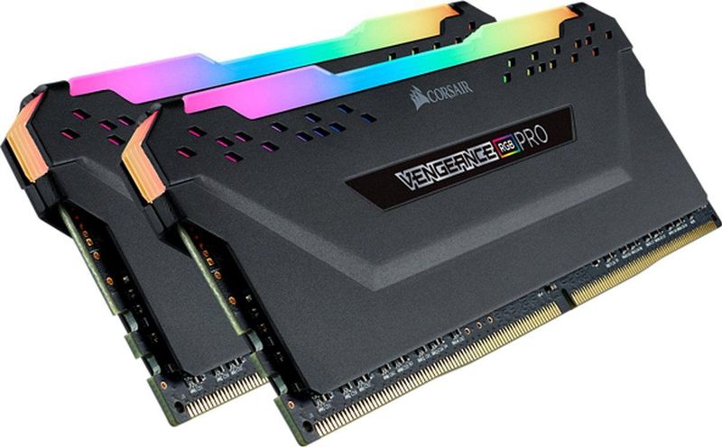 Corsair - Vengeance RGB Pro - RAM Geheugen - Zwart - 16GB DDR4 Kit 2933 CL16 (2x8GB)