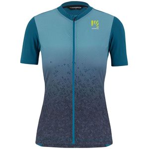 Karpos Verve Evo Korte Mouw Wielertrui Blauw M Vrouw
