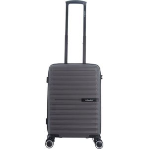Saxoline - Fiesta - Reiskoffer - Zwart - Polypropyleen - Met Combinatieslot