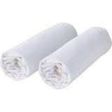 Vertbaudet - Set van 2 - Anti-huisstofmijt Microvezel Onderlakens - Sanitized® Behandeld