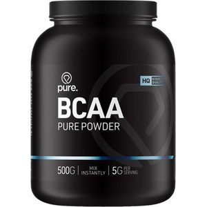 PURE BCAA Pure Powder - sportsupplement - 500gr - poeder - 2:1:1 verhouding