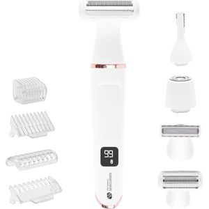 4-in-1 Draadloze Dames Scheerapparaat & Bikini Trimmer - Waterdicht en Oplaadbaar