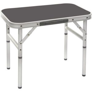 NordFalk campingtafel inklapbaar 56x34 cm - Kampeertafel | Inklapbare tafel lichtgewicht - Zwart