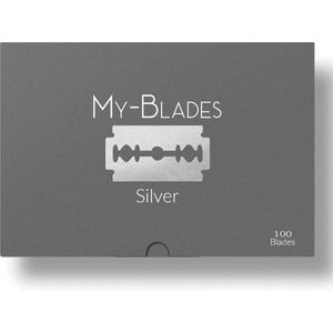 My-Blades - Double Edge - Scheermesjes - Zilver - 100 Stuks