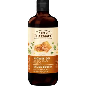 Douchegel - Manuka Honing en Olijfolie - 500ml - Voor Mannen en Vrouwen