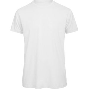 Senvi 5 pack T-Shirt -100% biologisch katoen - Kleur: Wit - L