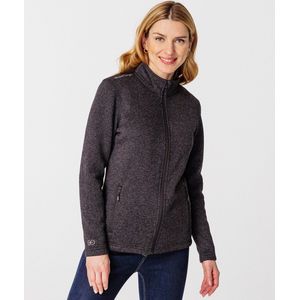 Damart - Damesfleece met opstaande kraag Thermolactyl - Zwart - XS