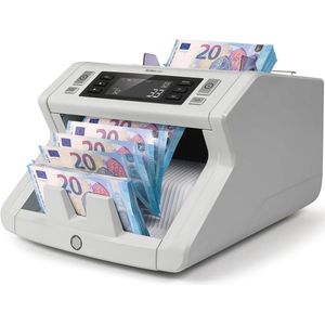 Geldtelmachine met 3-voudige valsgelddetectie - Biljettelmachine voor snel gesorteerde biljetten en alle valuta's