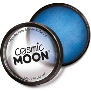 Moon Creations - Cosmic Moon Metallic Schmink - Blauw