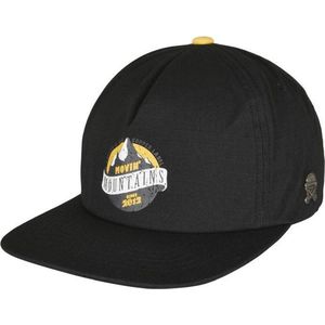 Cayler & Sons - CL Movin Mountains Cap washed black/mc one size Pet - Zwart
