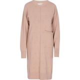 usha - Jurk - Knielang - Met Geribbelde Rundhals - Met Bloemenmotieven