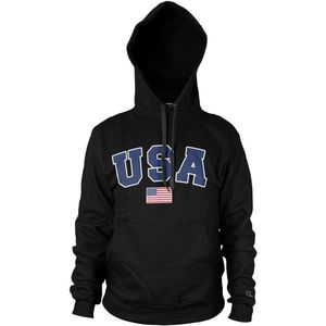 Hybris USA Varsity Hoodie Black-S