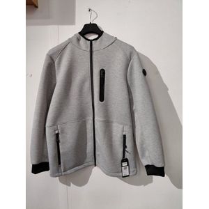 Stoy heren vest - grijs uni - 38745 - buikmaat - maat XXL