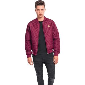 Heren Jack Met Ruitpatroon - Bordeaux - L