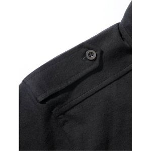 Brandit - Jersey Poloshirt Jon halfsleeve Overhemd - 3XL - Zwart