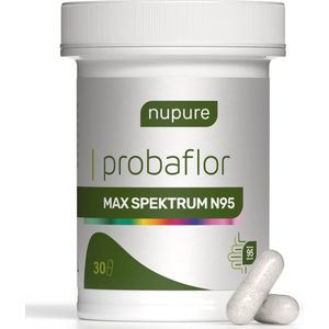 Nupure Probaflor MAX SPEKTRUM N95 - Probiotica mix met maar liefst 95 unieke bacteriestammen - 30 capsules