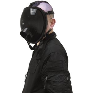 Gasmaster - Zwart MSX Smoke Full Visor Gas Mask