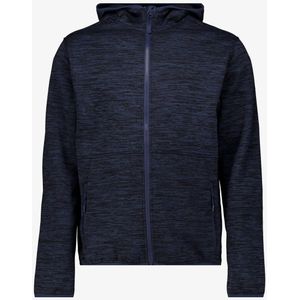 Mountain Peak heren outdoor fleece vest blauw - Maat S