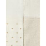 Set van 2 paar Panty's - Ecru - Meisjes - Iriserend en Stippenmotieven