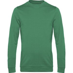 Sweater 'French Terry' B&C Collectie maat S Kelly Groen