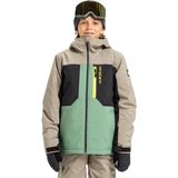 Quiksilver - Dawson - Jas - Beige - Technische Sneeuwjas voor Jongens 8-16