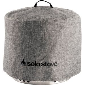 Solo Stove Bonfire-beschermhoes. Accessoire voor de Bonfire-vuurkorf. Waterdicht, PVC-gecoat polyester met binnensteun van aluminium stutten, ⌀ 56 cm, hoogte 40,6 cm. Kleur: Grijs