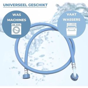 veiligheidsinlaatslang, Aquastop slang voor wasmachines en vaatwassers/wasmachines 5m