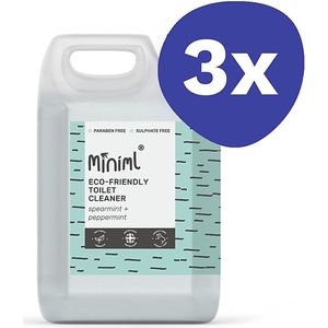 Miniml Toiletreiniger Spearmunt & Peppermunt - 5L Refill (3x 5L)
