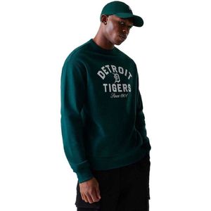 New Era Mlb Heritage Oversized Detroit Tigers Sweatshirt Groen L Man