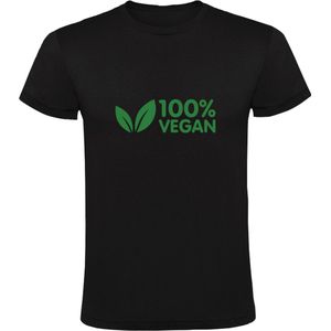 Vegan 100% Kinder T-shirt 116 | vegetarier | vegetarisch | shirt
