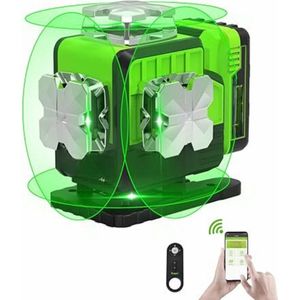 Laserwaterpassen - Kruislijnlaser - laserwaterpas zelfnivellerende - lijnlaser