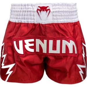 Venum Inferno Muay Thai Kickboks Shorts Rood Wit - XS