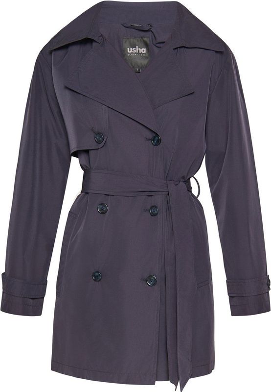 Usha - Outwear Collection - Korte Jas - Regular Fit - Met Ceintuur