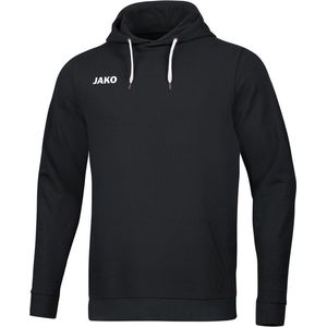 Jako Base Sweater Met Capuchon Kind Zwart Maat 164