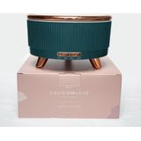 Serenity Geurwolkje® Diffuser Marmer, Rosé goud, groen 500 ML - Geurverspreider - Luchtbevochtiger - Vernevelaar