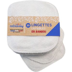 Wasbare bamboedoeken - 25 stuks voor een zero waste leven