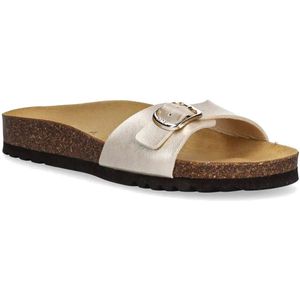 Scholl Sandalen Estelle 1 Riem Synth Leer Vrouwen - Goud