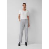 Broek - Luxe Viscosemix - Hoge Taille - Gemêleerd Patroon - Elegante Rechte Pijpen