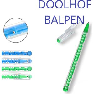 Doolhof Balpen | Puzzel Pen | Groen