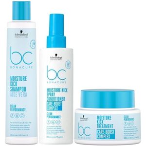 Schwarzkopf - Bonacure Moisture Kick Treatment Spray Set - 250+200ml+200ml