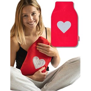 Warmwaterkruik met Zachte Hoes - Perfect Cadeau voor Koude Dagen