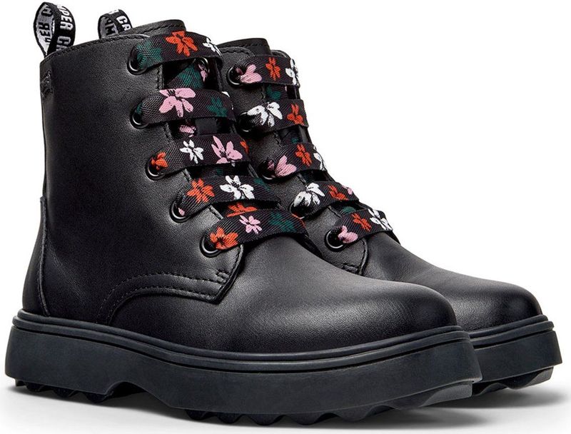 Camper Norte K900150 Lace Up Bootie, Black 021, 26 EU, Black 021, 26 EU