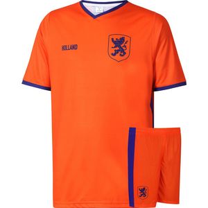 Nederlands Elftal Voetbaltenue Thuis - Oranje - EK 2024 - Voetbaltenue Kinderen - Shirt en Broekje - Jongens en Meisjes - Volwassenen - Heren en Dames-M